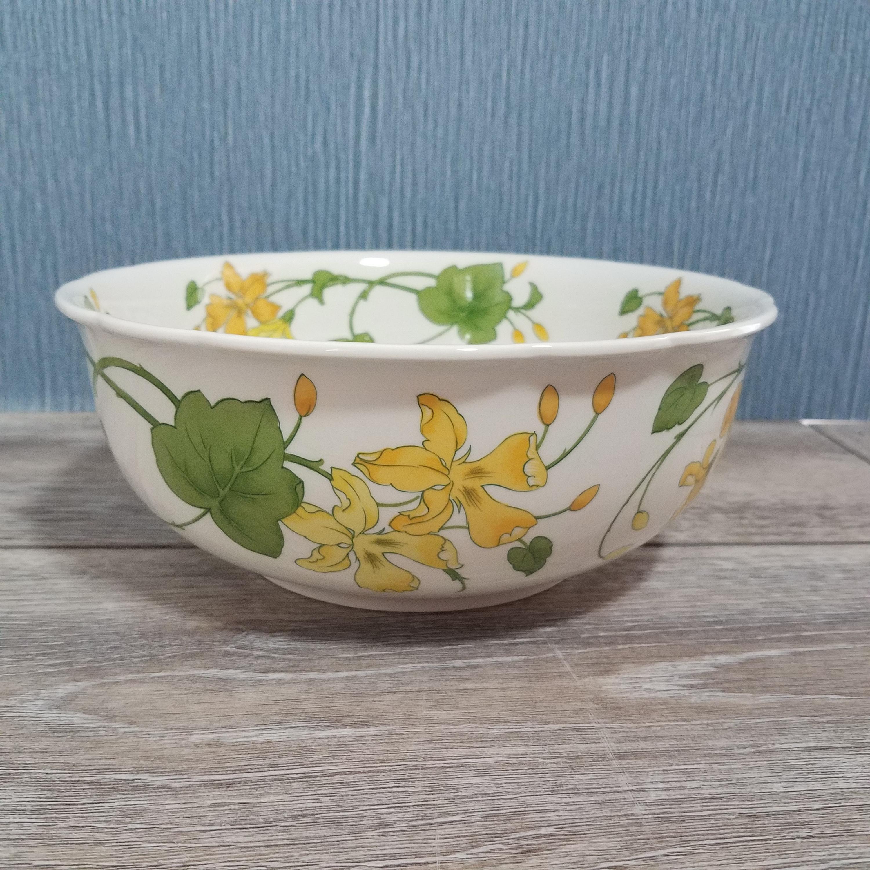 Villeroy and Boch Geranium Bowl - Etsy