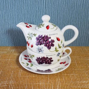 Blackberry Teapot - Etsy