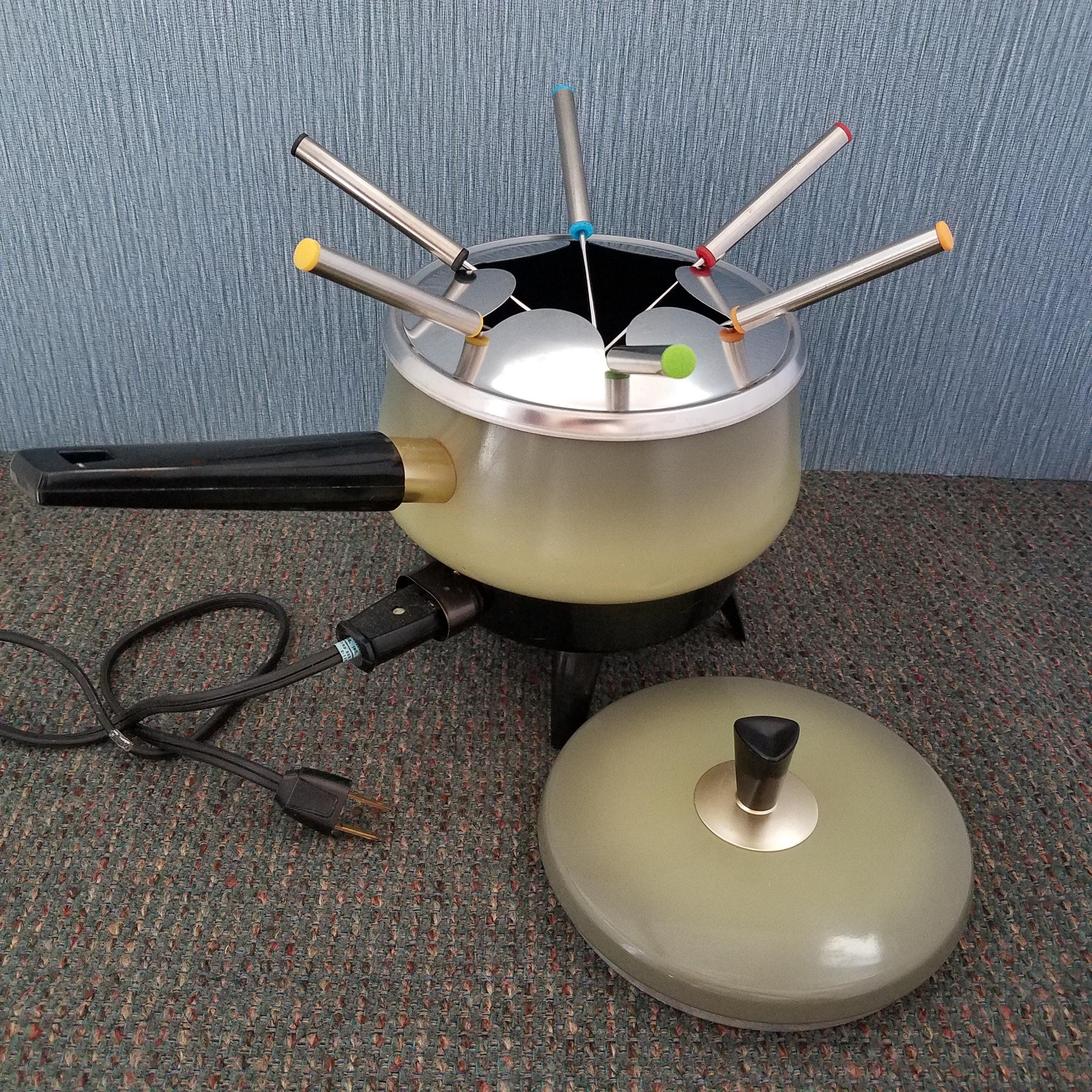 ピューター製　鍋とレードル 1970s Fryer Cooker - Etsy
