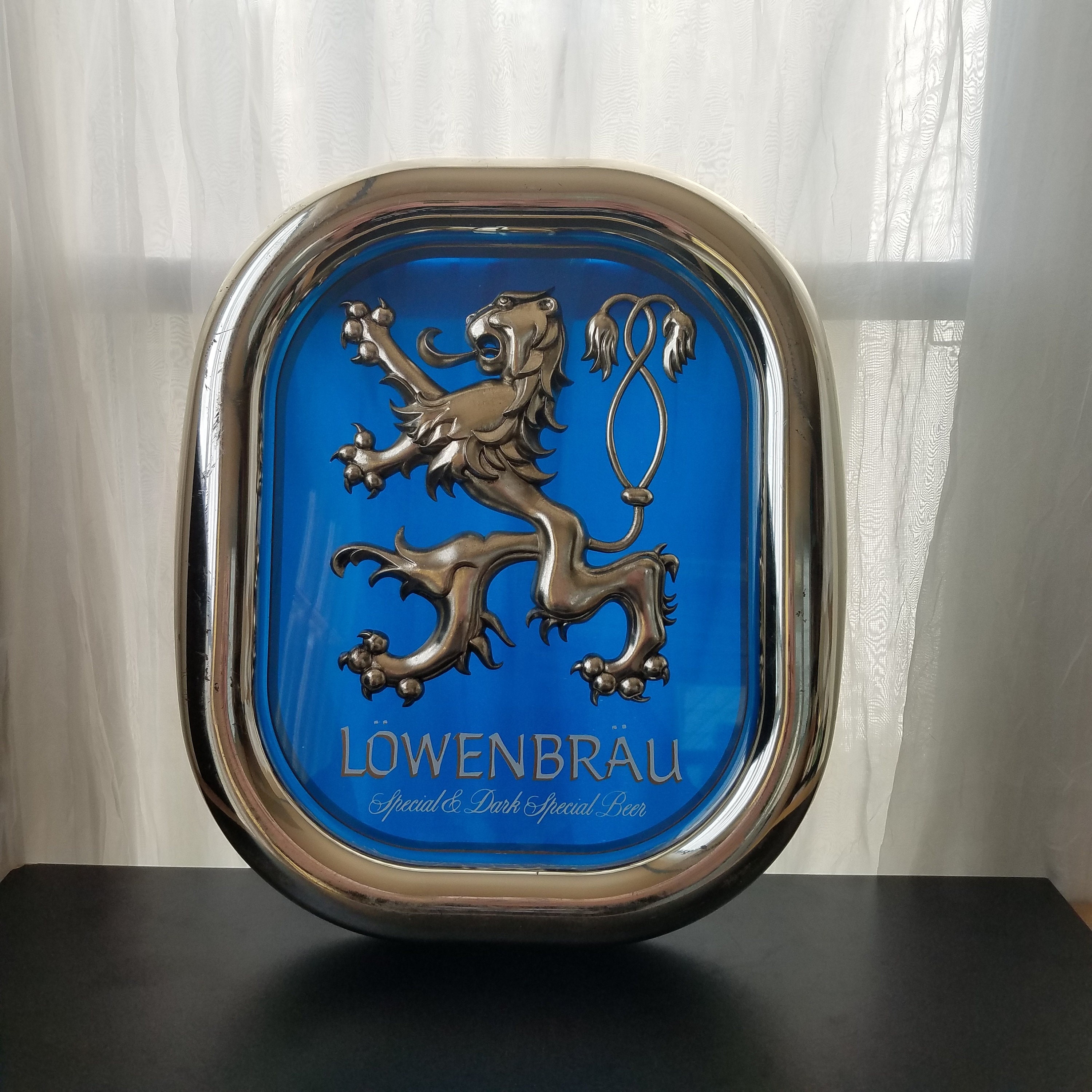 LOWENBRAU LOWENBRAU レーベンブロイ ネオン 看板 中古 レーベンブロイ 