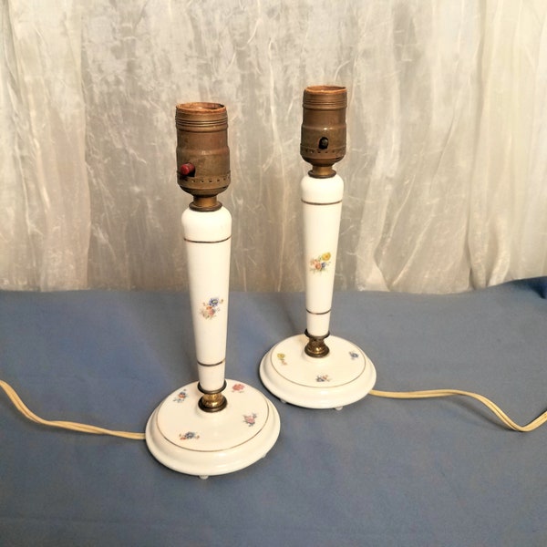 Candlestick Lamp Etsy