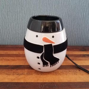 Darling Snowman Wax Warmer, Winter Tart Melter
