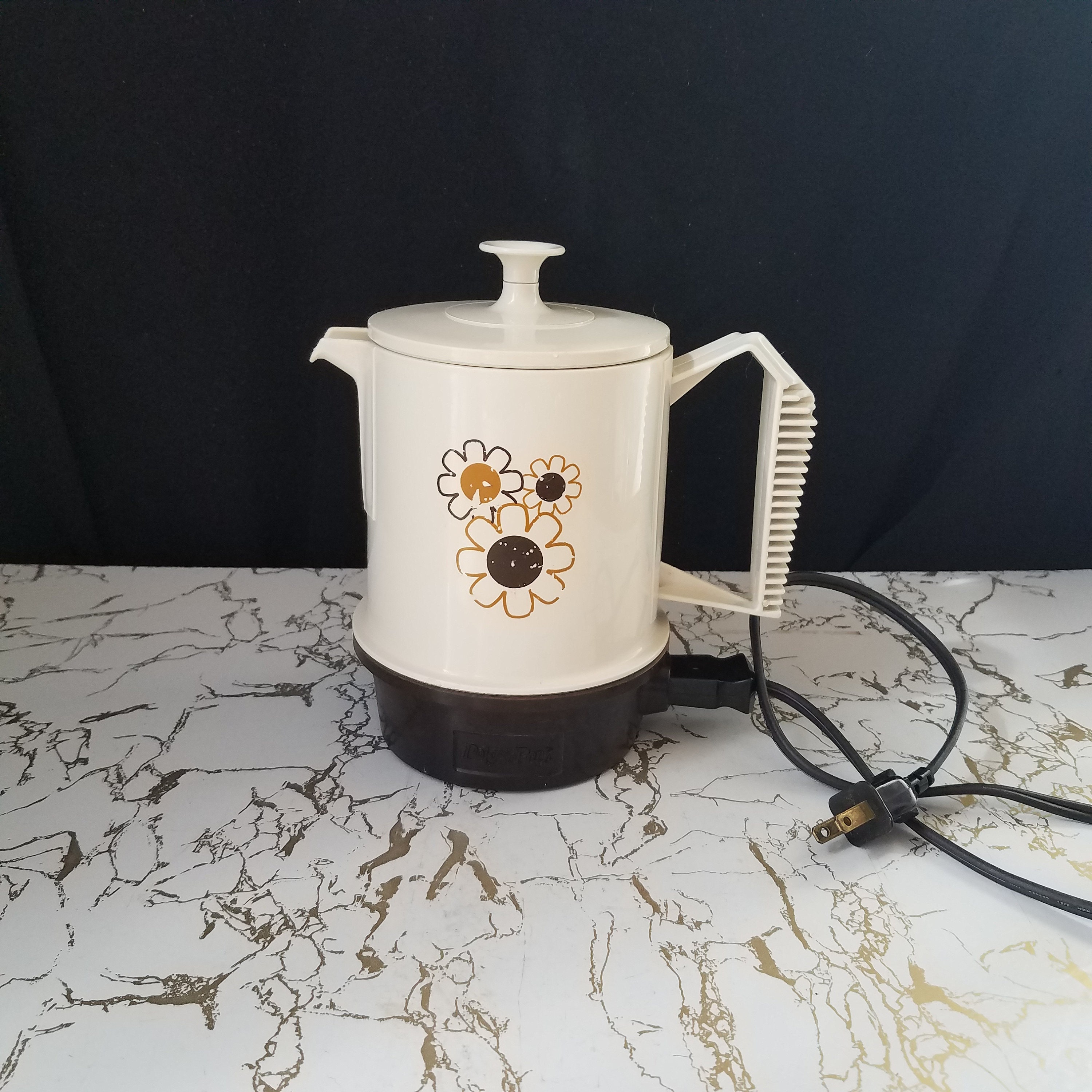 Regal, Kitchen, Vintage Regal Poly Perk Automatic Percolator Coffee Urn  Pot Maker 20 Cup