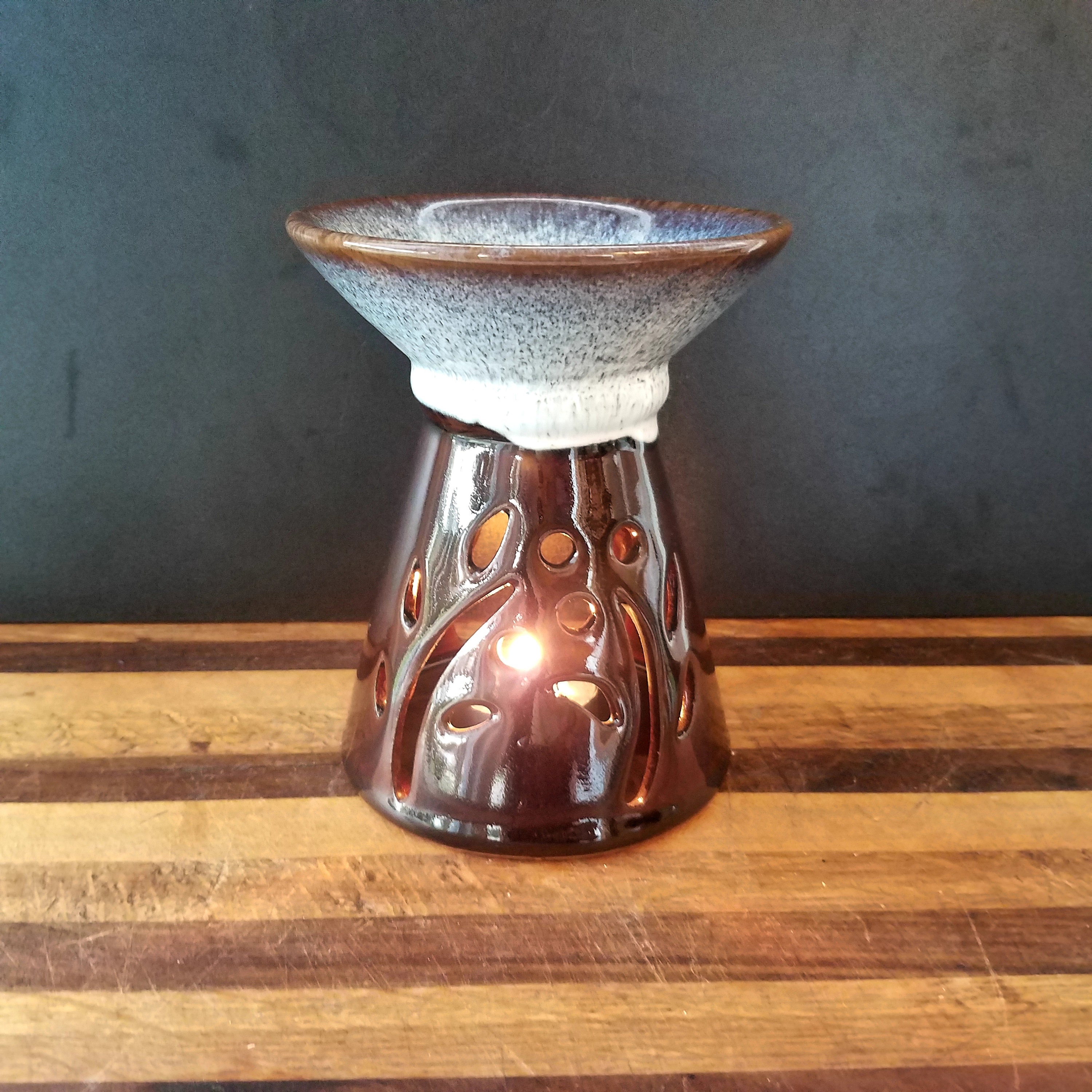 Vintage Wax Burner - Etsy Vintage Wax Burner - Etsy