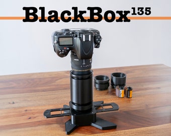 BlackBox 135: filmscankit voor 35 mm-negatieven en ingevoegde dia's