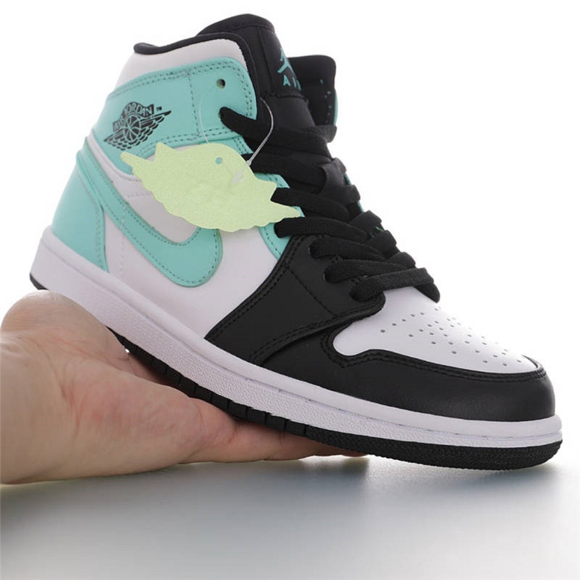 Air Jordan 1 Mid SE Track Black Tiffney Miss | Etsy