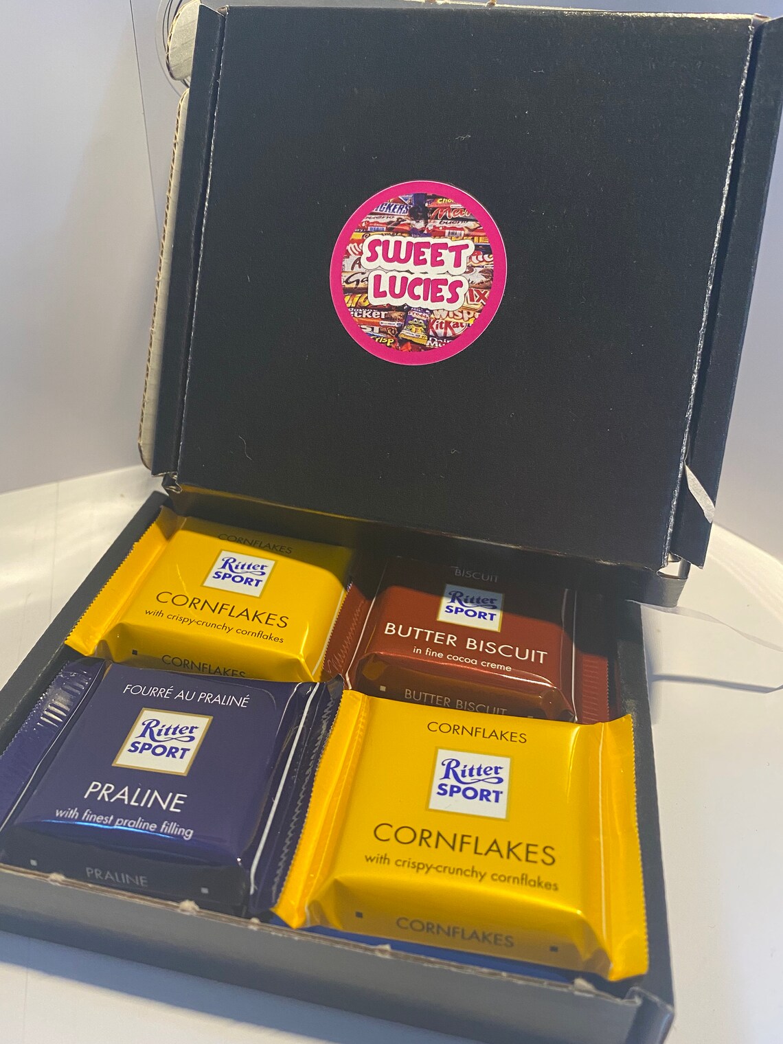 Ritter Sport Mix Chocolate Gift Box Birthday / Fathers Day Etsy UK