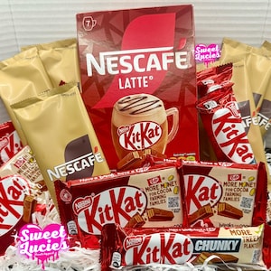 MEGA KITKAT /Gift for Her/Gift for Him/Christmas Hamper Gift/Biscoff lover/Stocking filler/Birthday Gift/fathers day