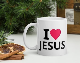 I Love Jesus Mug