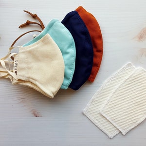 Mask Filters Pack, Mask Filter Insert, Mask Filters For Kids, Mask Filters Made in USA, Natural Filter, Filter For Mask Made in USA