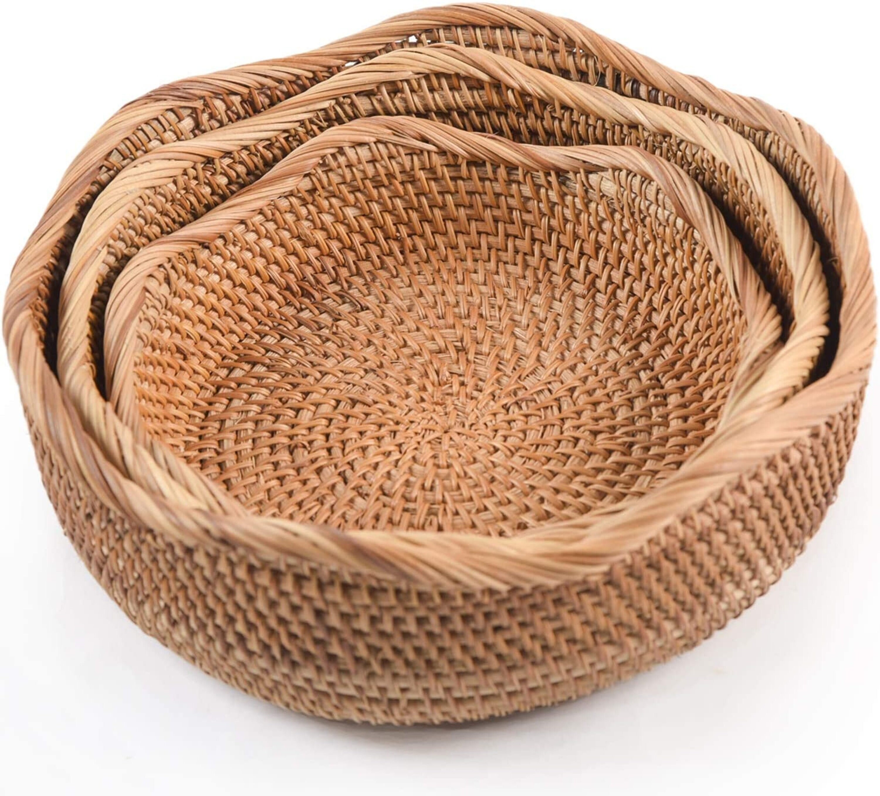 Cestas de almacenamiento de jacinto de agua natural para | Etsy