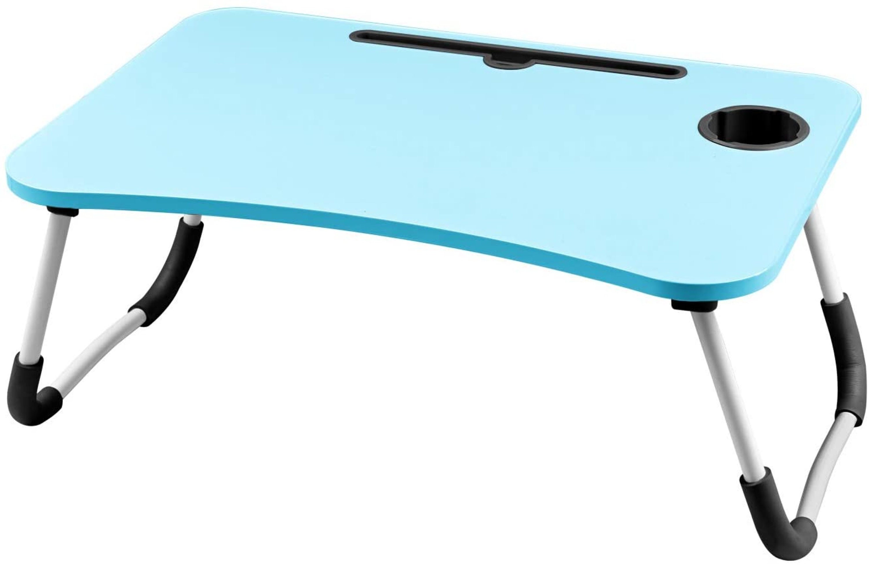 Foldable Lap Desk Multifunction Lap Table with Slot and Cup Etsy