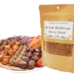 Barbeque Gewürze Mischung Griechische Gewürzmischung Kräuter Aromatisch gegrilltes Huhn Rinder Schweine Lamm Gemüse Grill Bio Traditioneller Oster Grill
