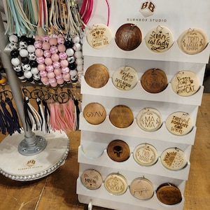 Wristlet Disc Display Board SVG