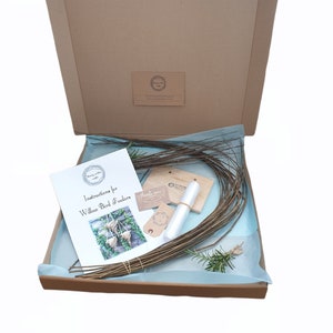 Willow Craft Kit Make Your Own Bird Feeder Willow Weaving Kit