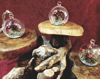 Woodland Mushroom baubles / toadstool /fungi /forager / magical gift