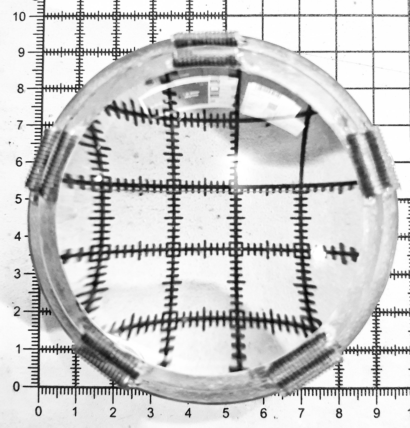 Magnifying Glass Paper Weight Brass Antique Old Look Map Etsy