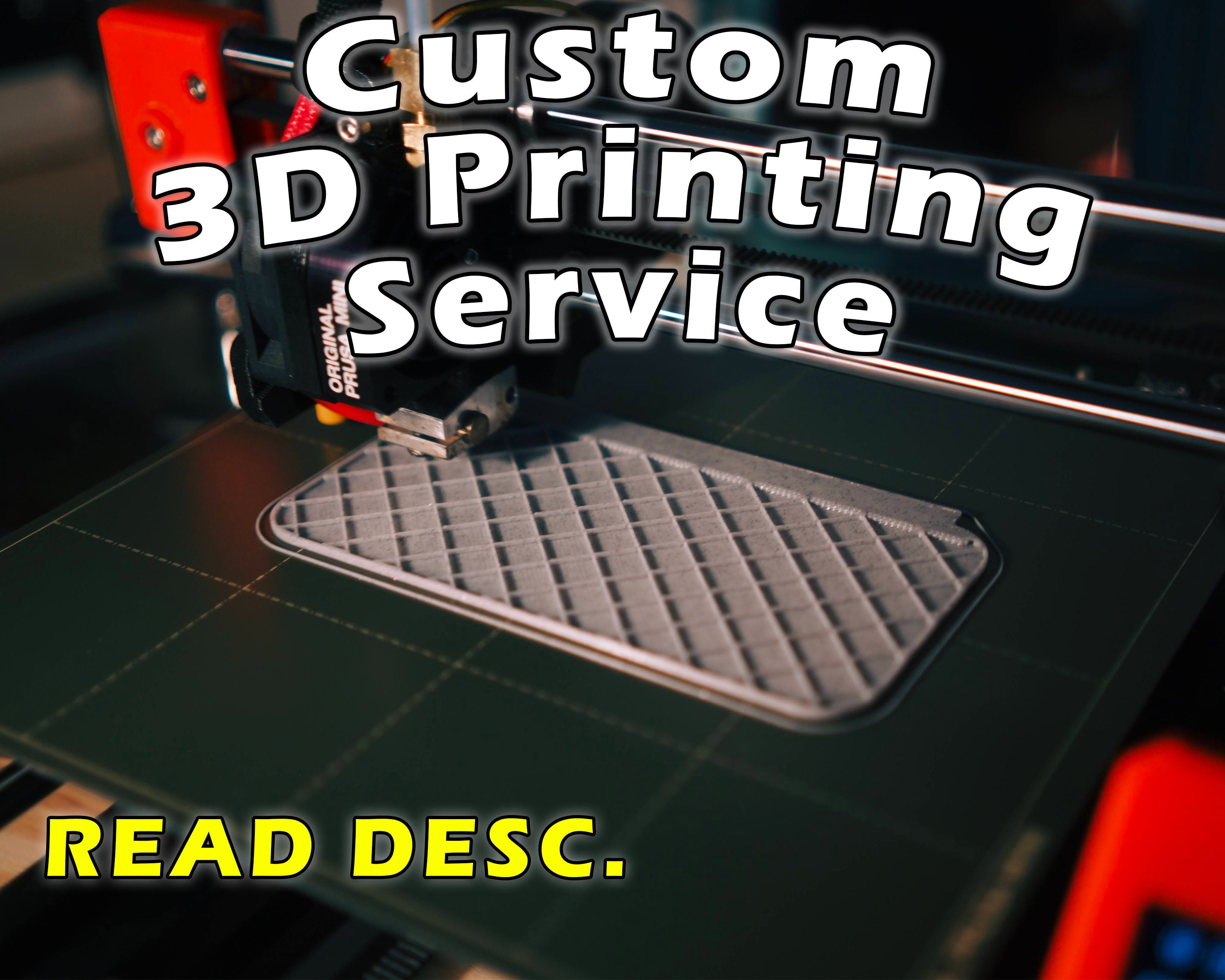 Custom Printing Slaresin & Fdmplastic read Etsy