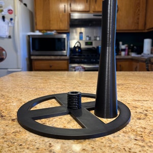 Styrofoam Head Display Stand, Foam Head Stand, Costume Mask Display, Great for Displaying any Mask, 3D Printed