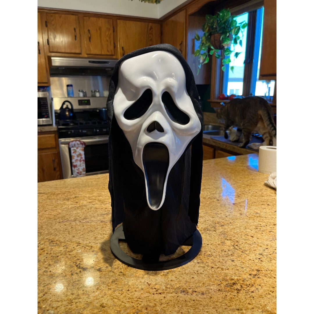 Styrofoam Head Display Stand, Foam Head Stand, Costume Mask Display