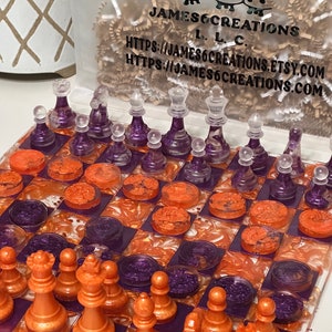 Custom Chess / Checker Set