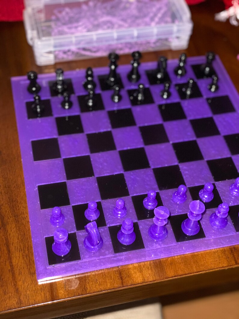 Custom Resin Chess Sets | Etsy