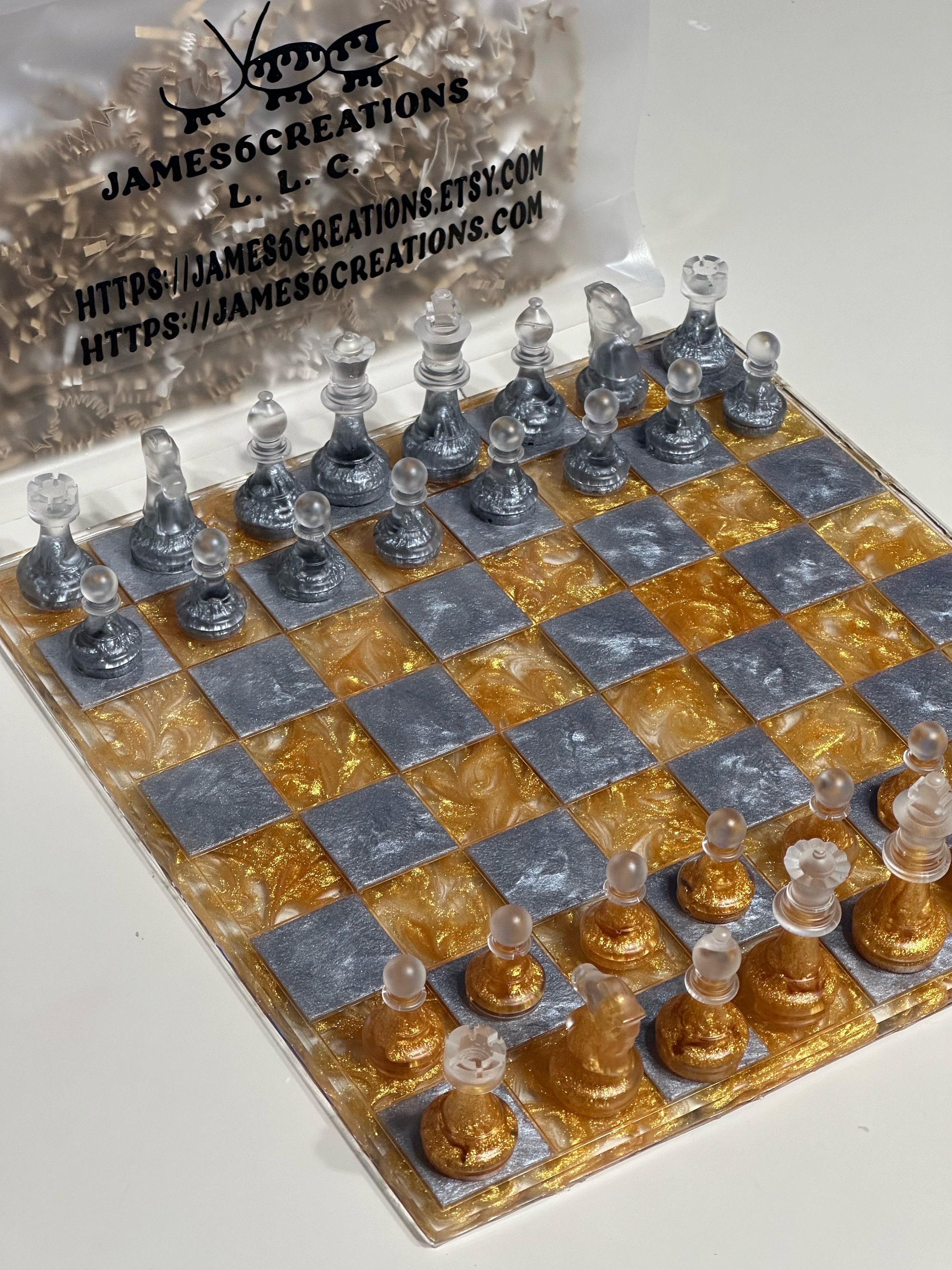 How to Make a Bespoke Chess Set in Under an Hour - Resin Obsession