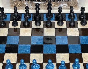 Custom Resin Chess Set (12 x 12)