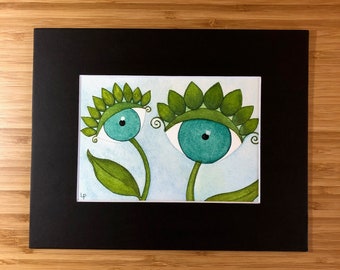 Eye Spy - Original Artwork, 8" x 10"