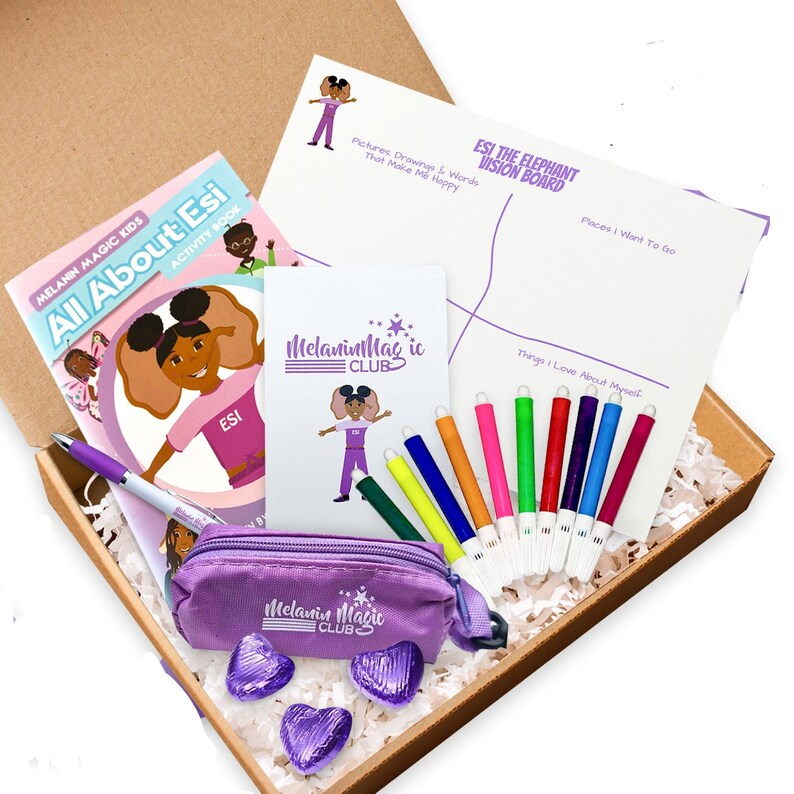 Activity gift for kids activity gift box notebook book Etsy