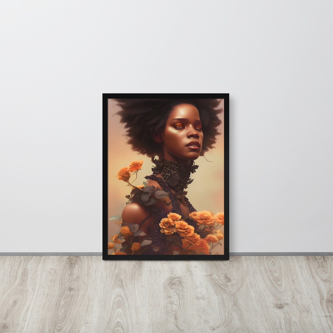 Black Queen Wall Art Instant Download Home Decor Printable Etsy