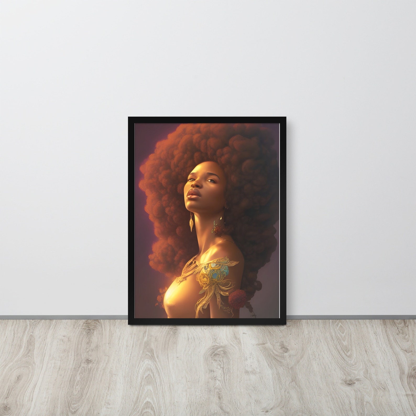 Black Queen Wall Art Instant Download Home Decor Printable Etsy
