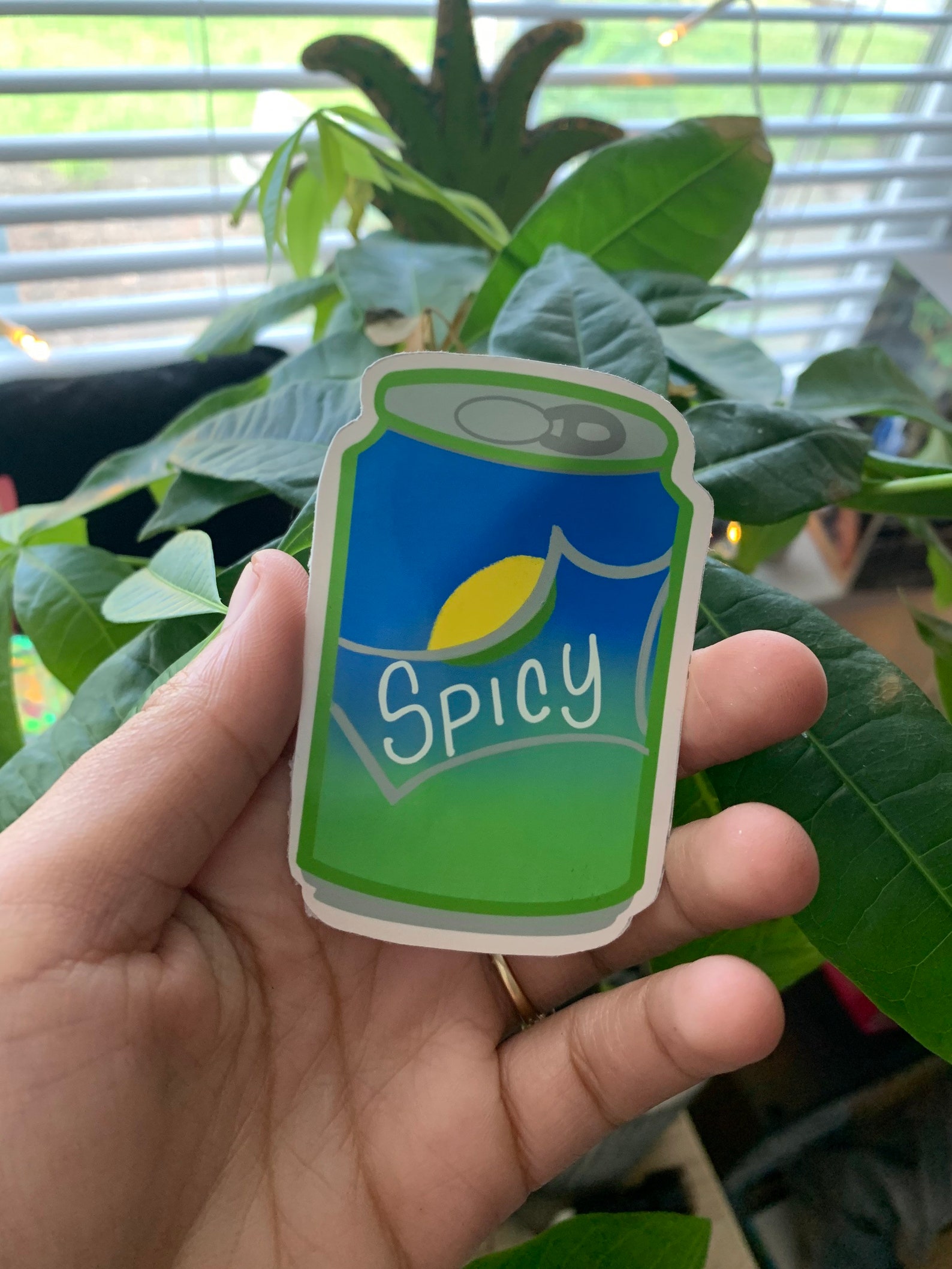 Spicy Sprite Soda Sticker | Etsy