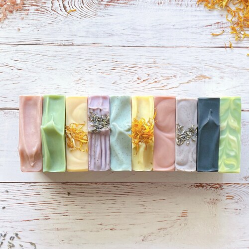 Organic Handmade Bar Soap All Natural Cold Process Soaps Etsy
