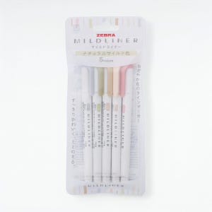 Zebra Mildliner Doppelseitiger Highlighter Set