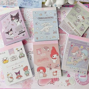 So Kawaii Character Memo Pad | Notes Pad | Portable Tearable Notepad for Students & Office/60P