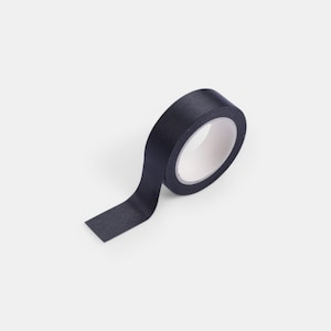 Washi Tape - Black - 15mm x 10M