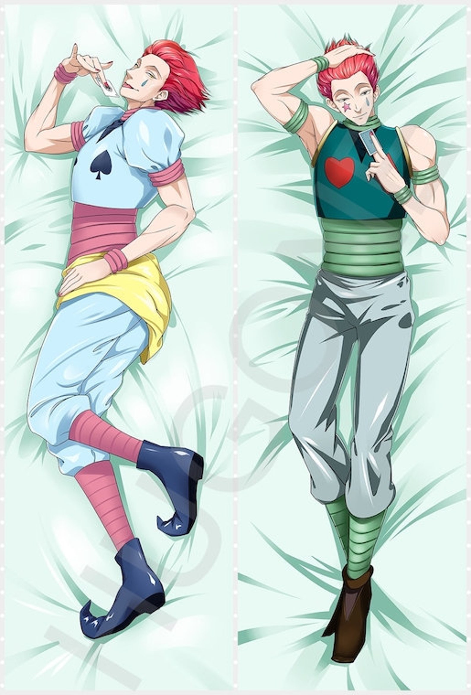 Mystery Hisoka Body Pillow Case 20 60 inches Etsy