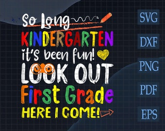 Free Free 176 So Long Kindergarten Svg SVG PNG EPS DXF File