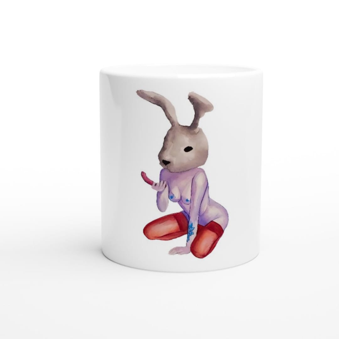 Female Nude Erotic Art Furries Ceramic Mug - Etsy