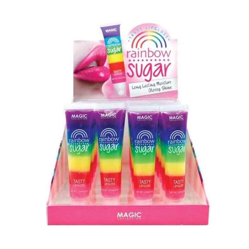 Magic collection Rainbow sugar lip gloss 24pc Etsy