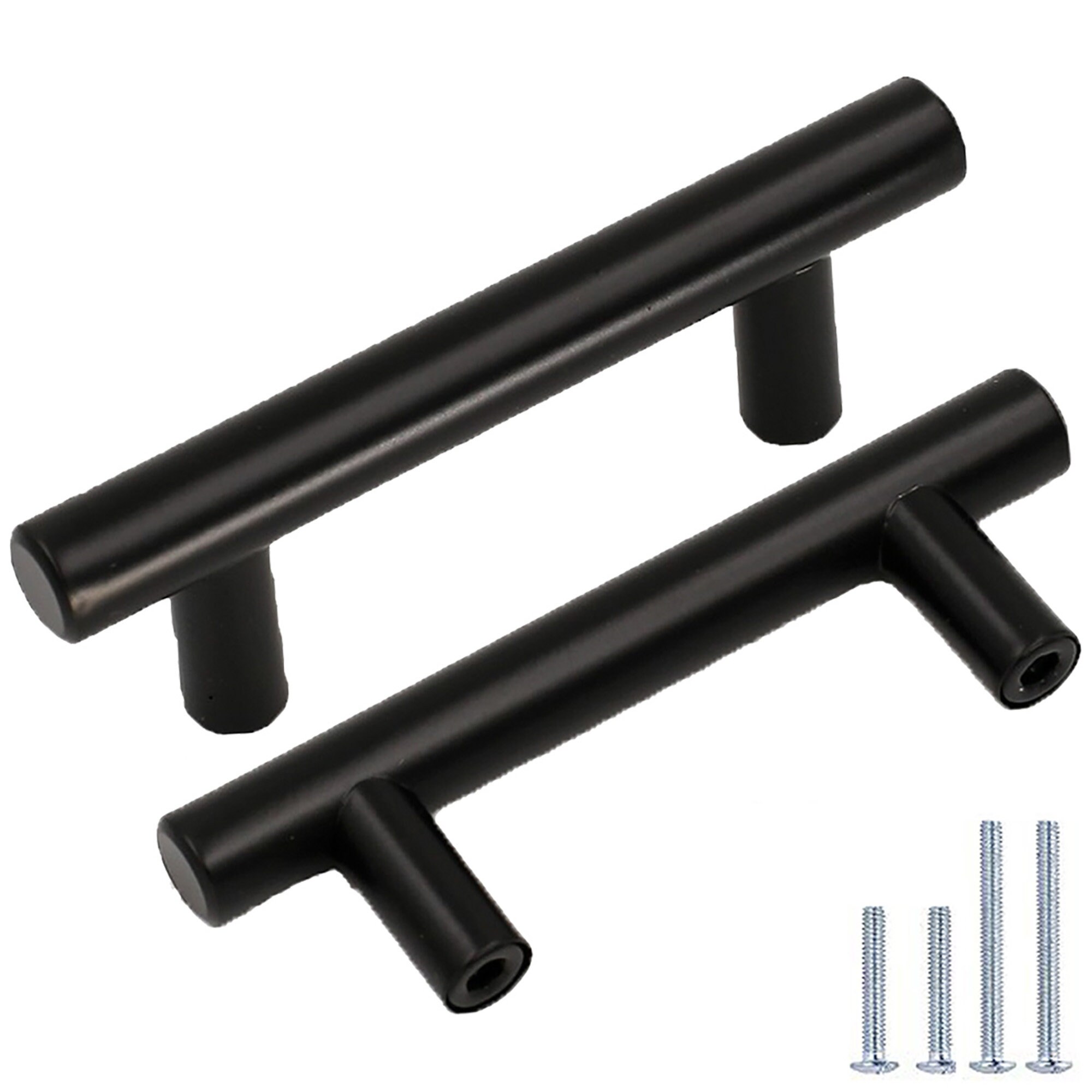 Drawer Pulls Hole Center 21/2 inch 64mm Black Etsy