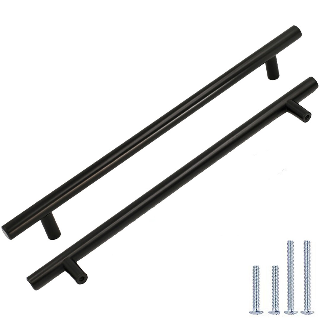 Drawer Pulls Hole Center 84/5 Inch 224mm Matte Black Etsy