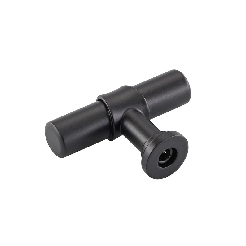 Single Hole Black Drawer Pulls Hnadles Etsy