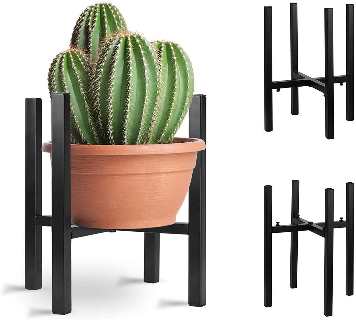 Two Packs Black Plant Stand 14.9 Tall Indoor Outdoor Etsy