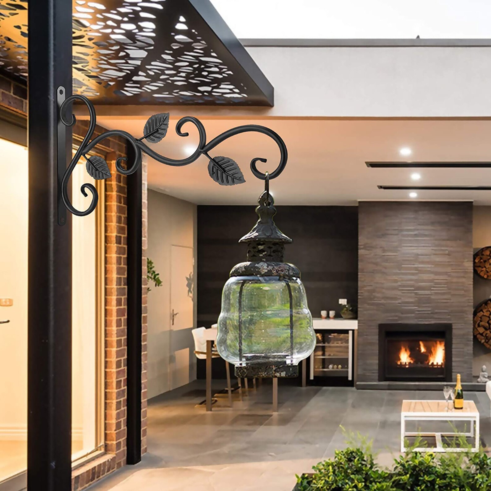 Set of 2 Black/Brushed Brass/Brushed Bronze Plant Hanger Plant Etsy