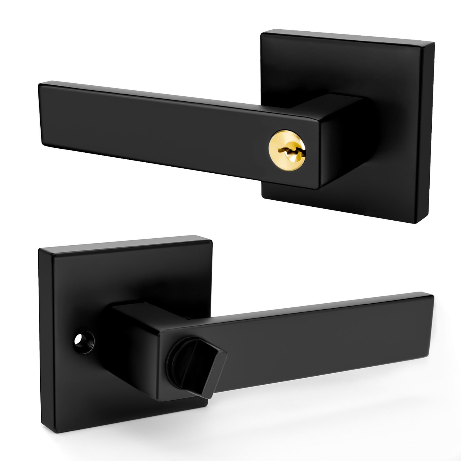 thumbnail image 2 of AM Autoparts Black Front Left Driver Side Door Handle For GMC Canyon & Chevy Colorado 2004-2011 2 of 4