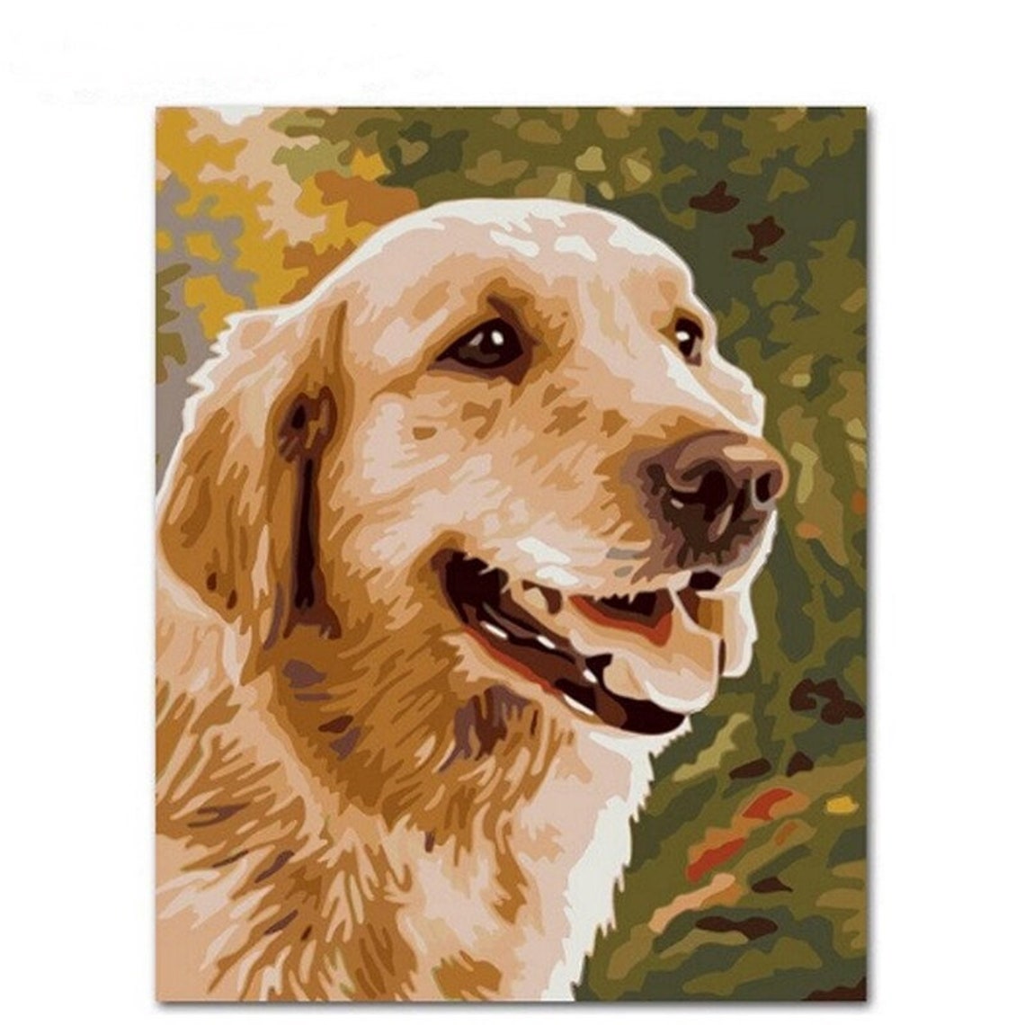 Dog Pet Paint By Number Kit DIY Painting Kit Painting On | Etsy