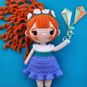 Thumbelina Doll DIGITAL Amigurumi Crochet Pattern