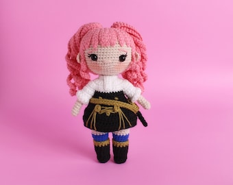 Hilda DIGITAL Amigurumi Crochet Pattern